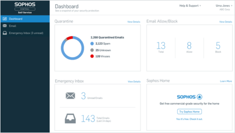 Sophos Security Self Service